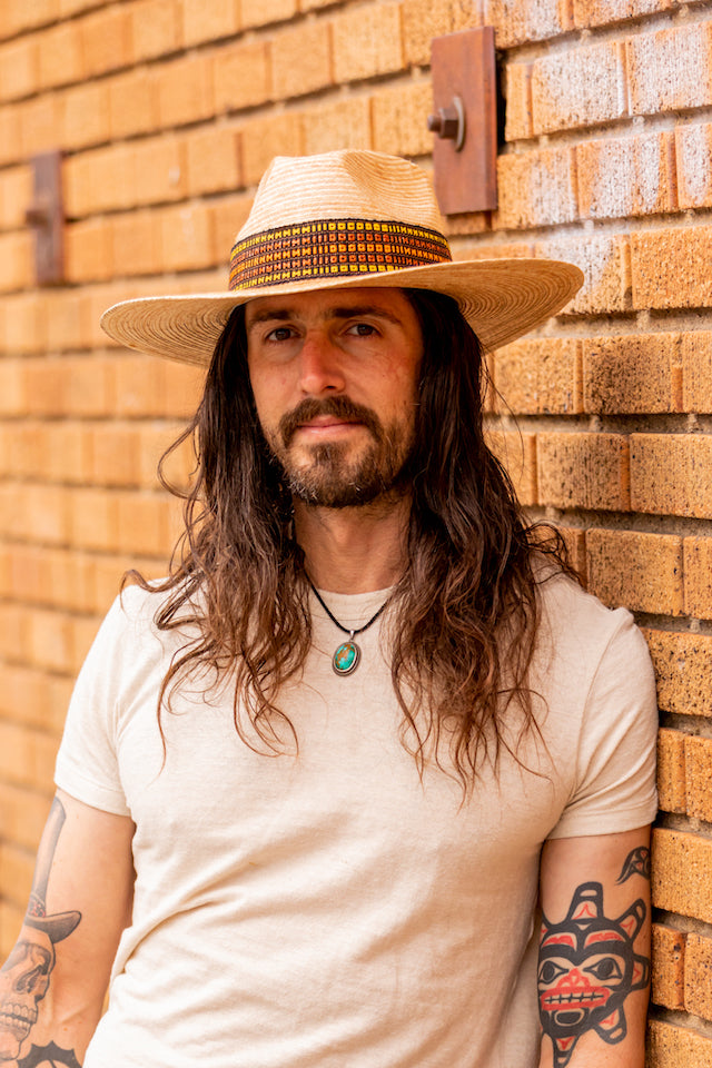 Western Palm Leaf Straw Hat
