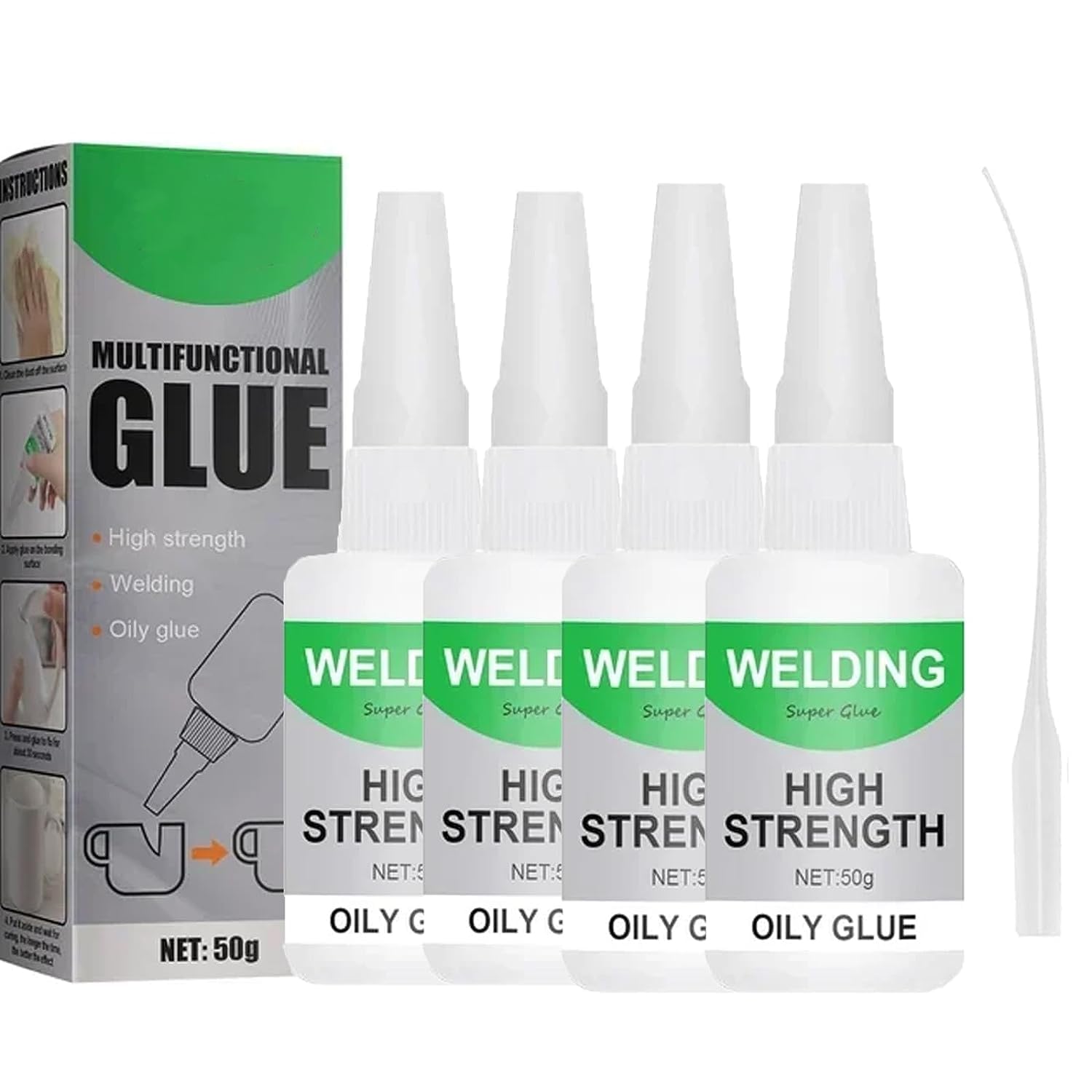 Whimsyard Glue, Oily Glue Mighty UniversalGlue, Beyond Draw Glues,Welding High- Strength OilyGlue - Super Glues,High Strength OilyGlue for Everything, Shoes, Metal, Plastic, Wood, Leather, Glass (2)