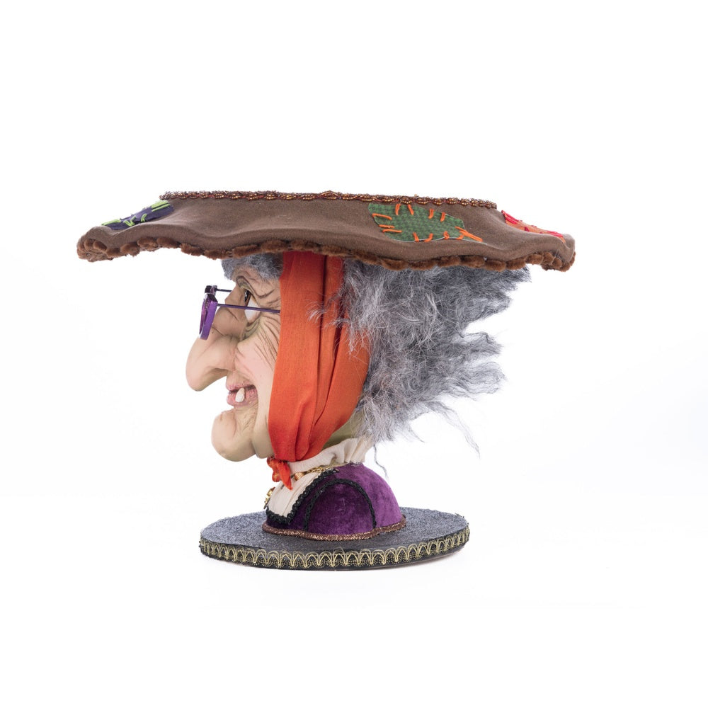 Witch Head Cake Plate by Katherine's Collection