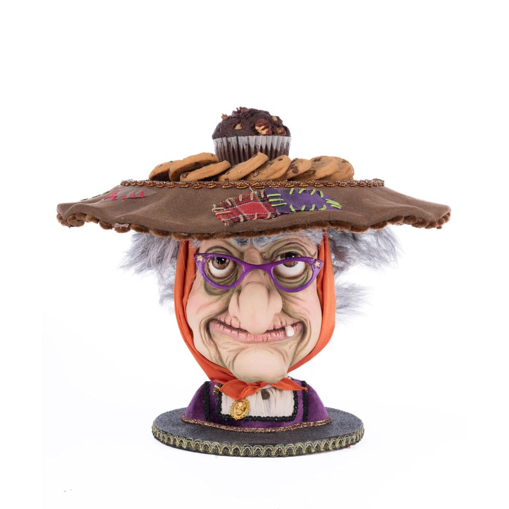 Witch Head Cake Plate by Katherine's Collection