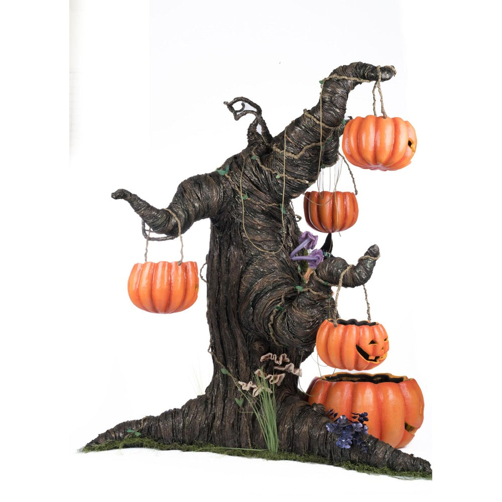 Witching Willow Tree with Jack O Lanterns by Katherine's Collection