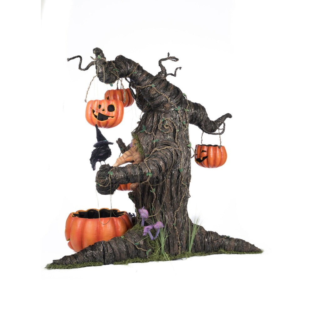 Witching Willow Tree with Jack O Lanterns by Katherine's Collection