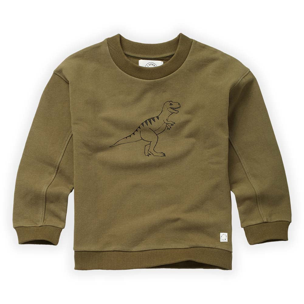 Dino Sweatshirt - Khaki