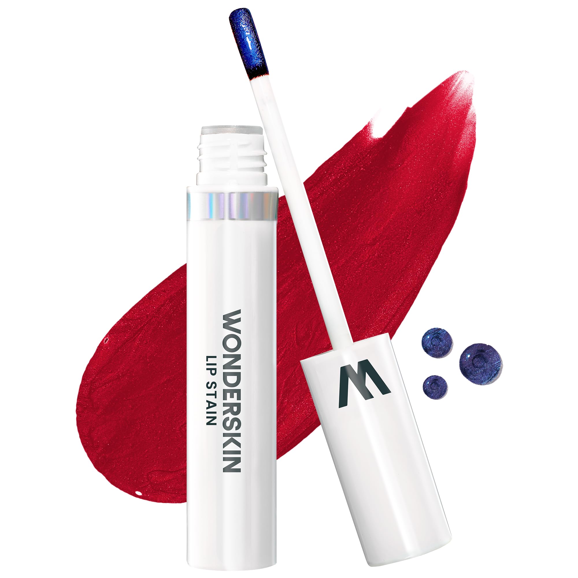 Wonderskin Wonder Blading All Day Lip Stain Peel Off Masque - Long Lasting, Waterproof and Transfer Proof Nude Lip Tint, Matte Finish Peel Off Lip Stain (Whimsical Masque)