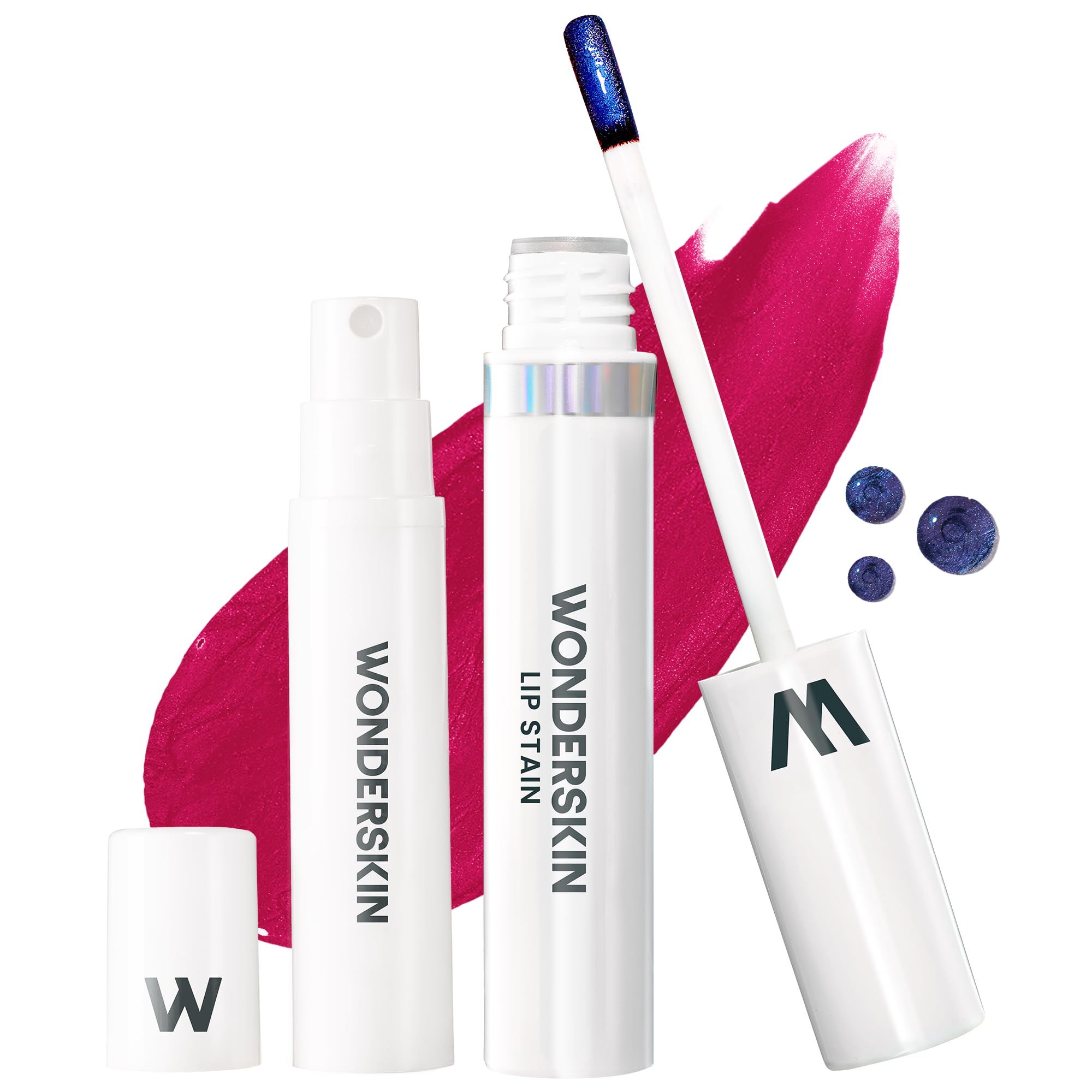 Wonderskin Wonder Blading All Day Lip Stain Peel Off Masque - Long Lasting, Waterproof and Transfer Proof Nude Lip Tint, Matte Finish Peel Off Lip Stain (Whimsical Masque)