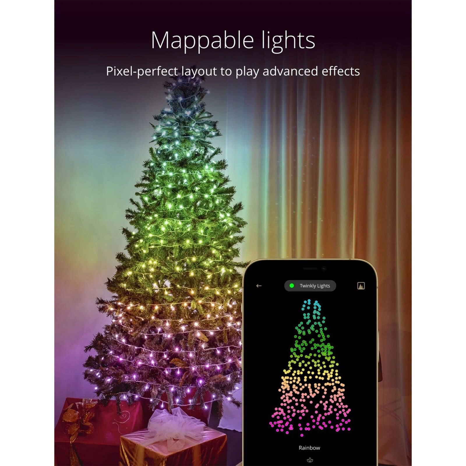 Twinkly 600-Light RGB LED Light Set (Generation II)