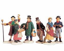 Village People Figurines - 6 piece Set
