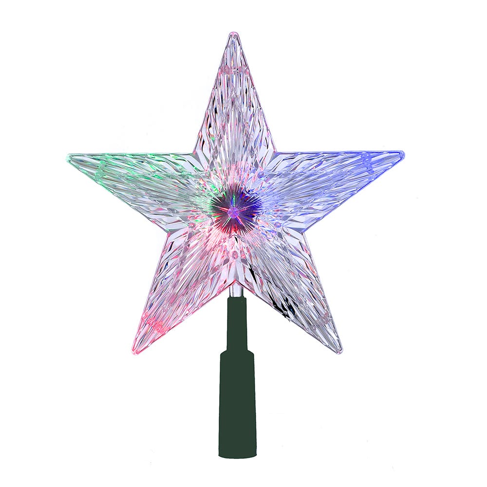 10-Light Color-Changing LED Star Treetop