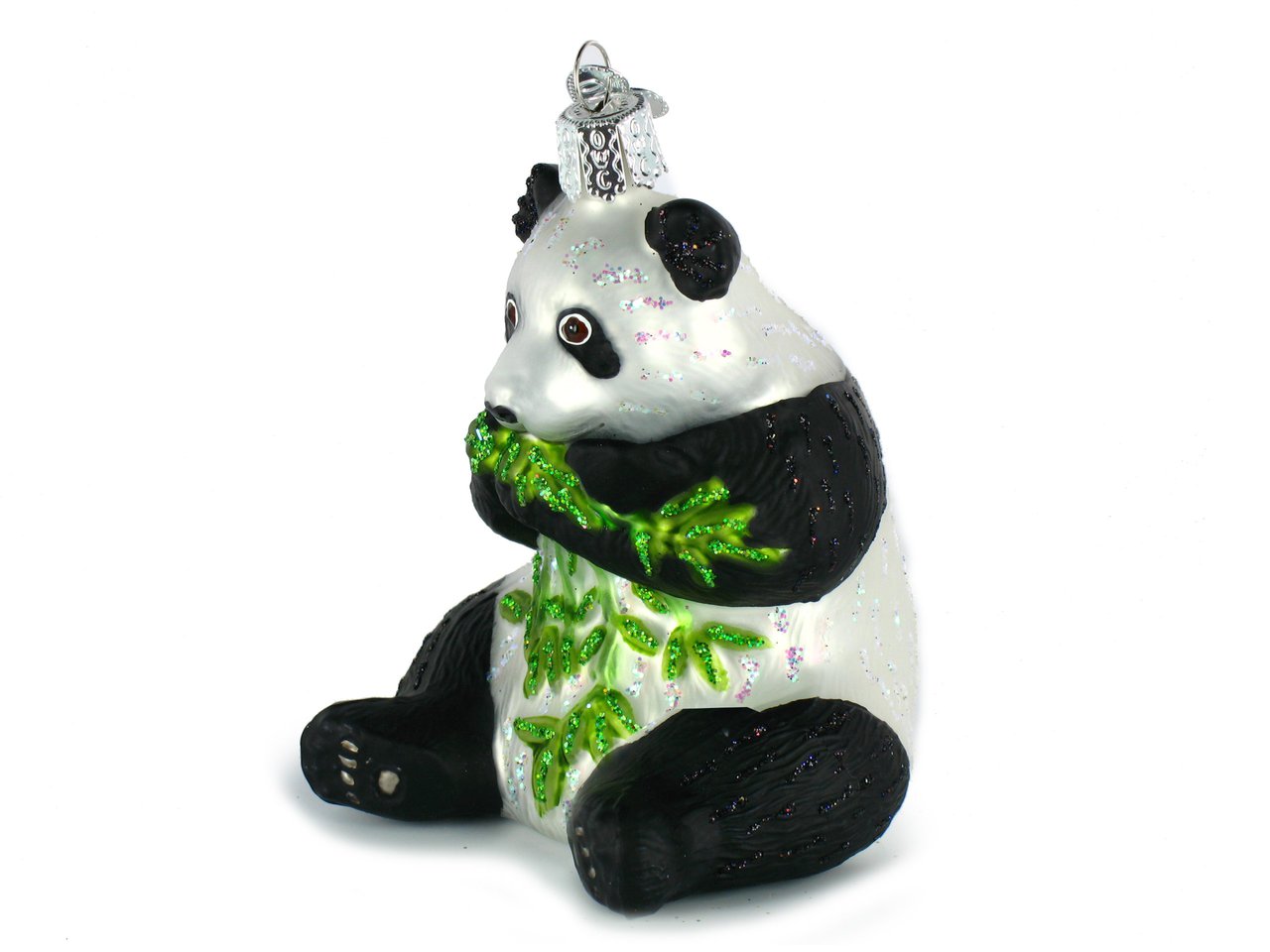 Old World Christmas Panda Ornament