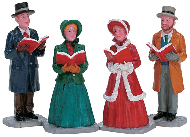 Christmas Harmony Carolers - 4 Piece Set