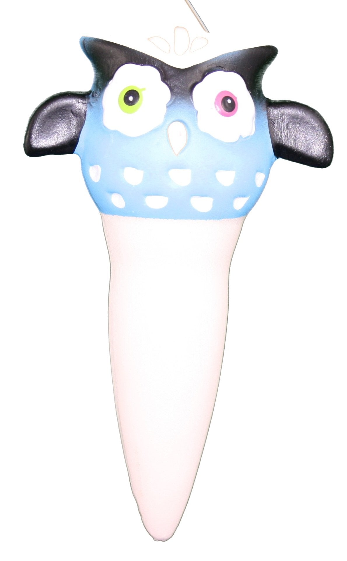 5 Inch Terra Cotta Owl Humidifier - Blue