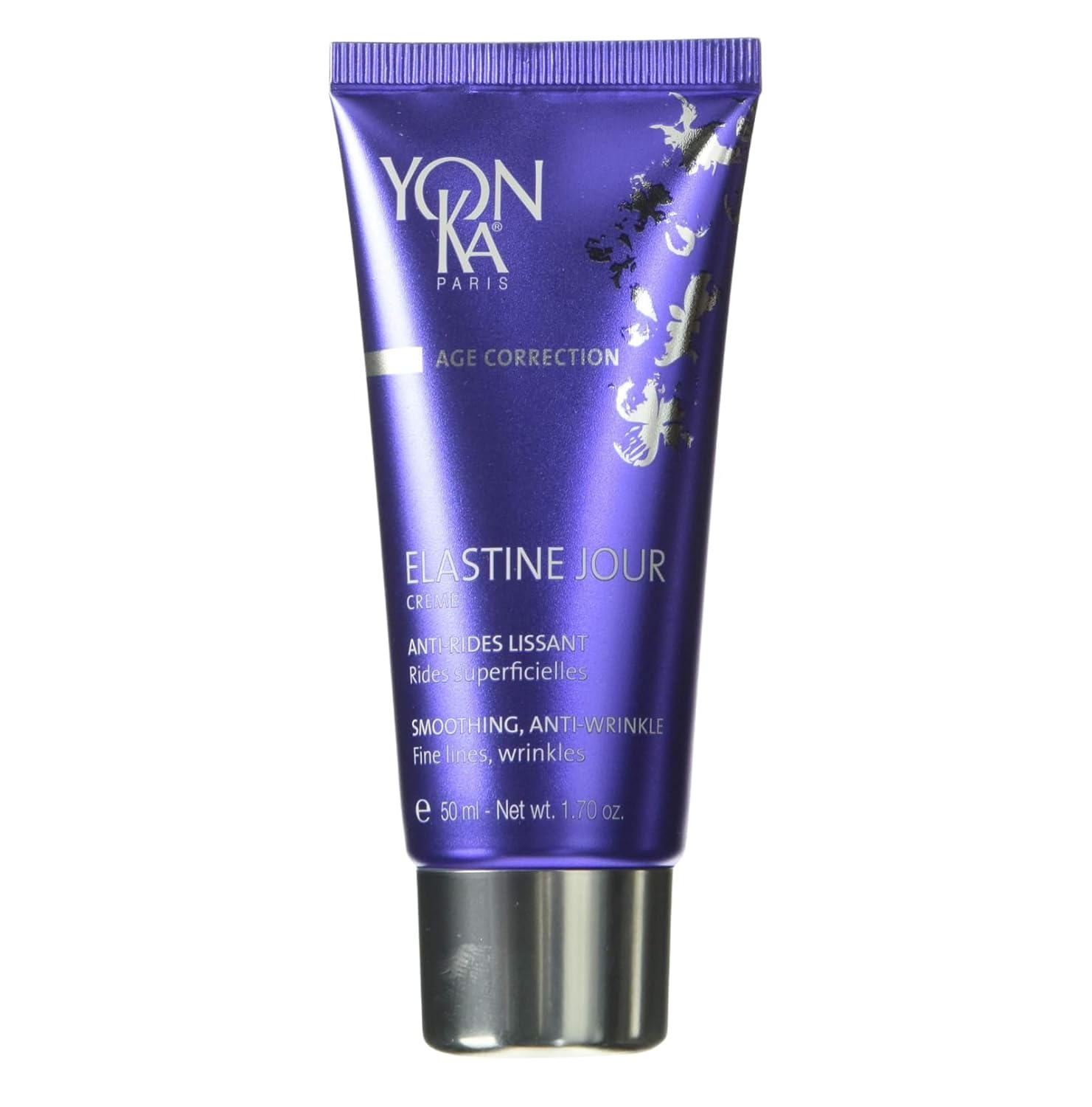 Yon-Ka Elastine Jour & Nuit Anti-Wrinkle Day and Night Cream Set, Anti Aging Facial Moisturizer, Soften Fine Lines and Wrinkles with Vitamin C and Elastin Peptides, Paraben-Free
