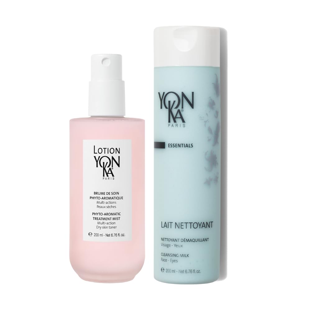 Yon-Ka Lotion PS Hydrating Face Toner (Dry & Sensitive Skin) Daily Face Mist to Refresh and Purify with Quintessence Essential Oils