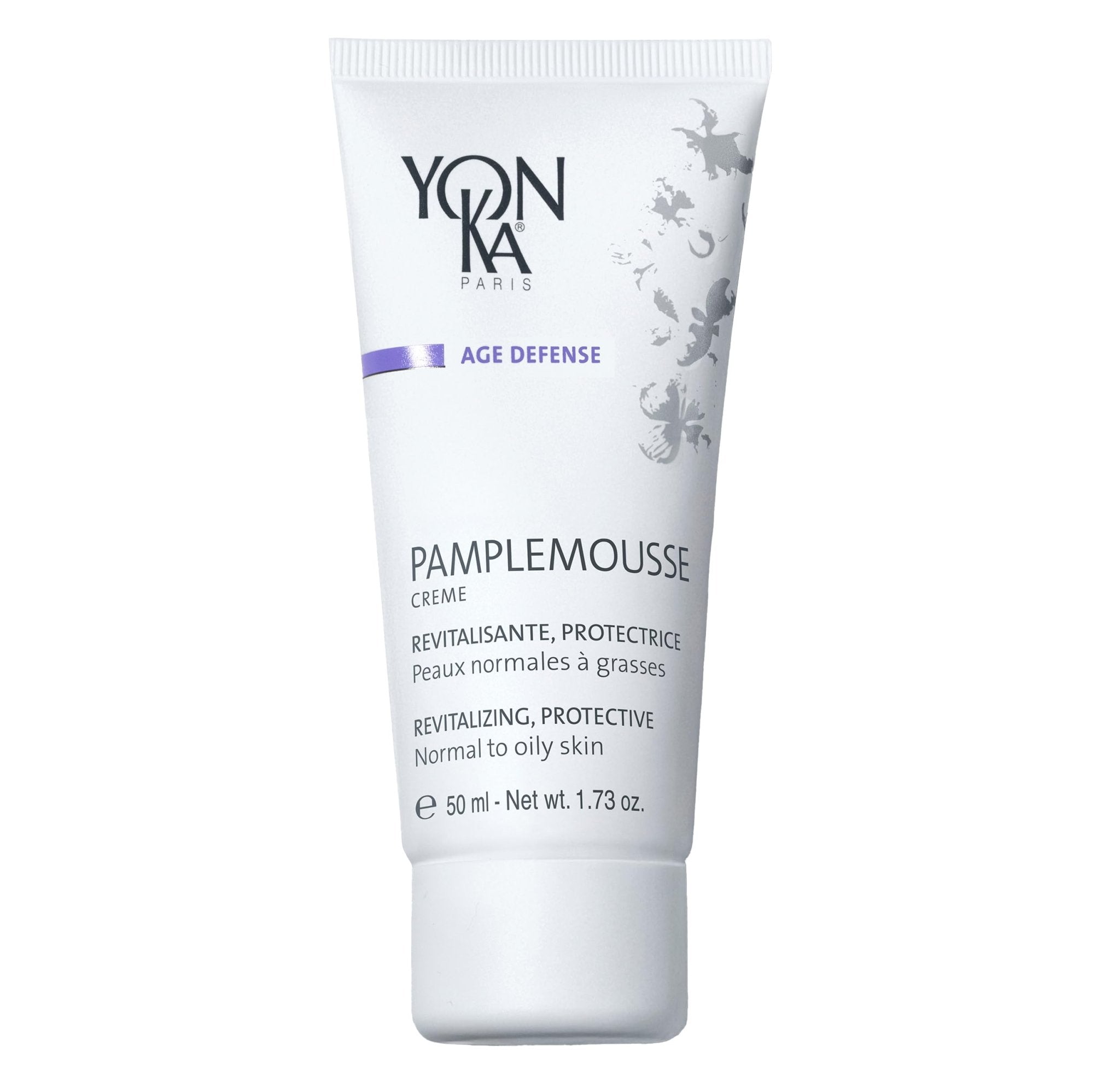Yonka Pamplemousse Face Cream, Daily Hydrating Face Moisturizer, Lightweight Lotion with Vitamin C, Paraben-Free