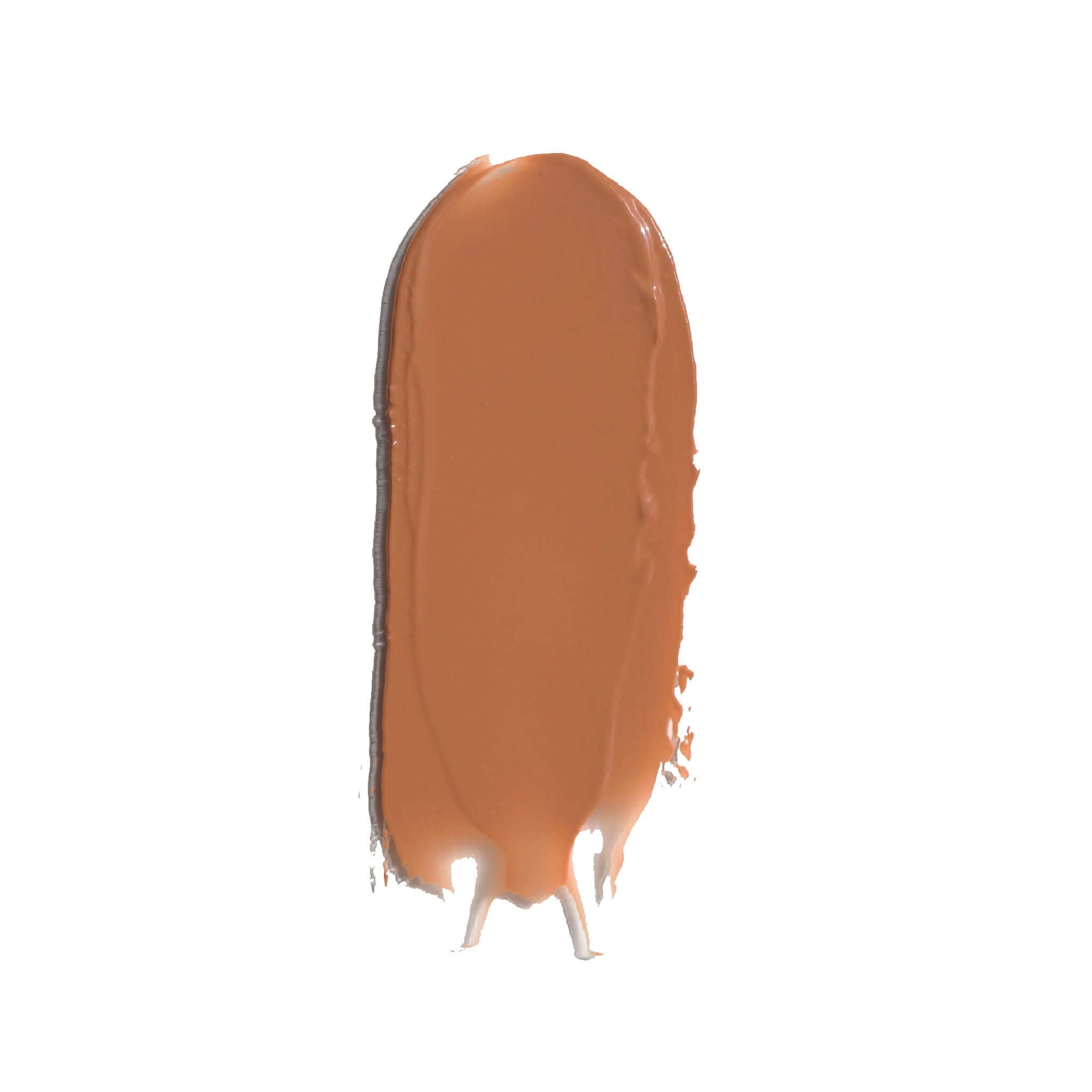 Swipe of Candy Paint Cream Cheek + Lip Tint in a warm burnt orange shade with a dewy finish, shown against a clean white background.