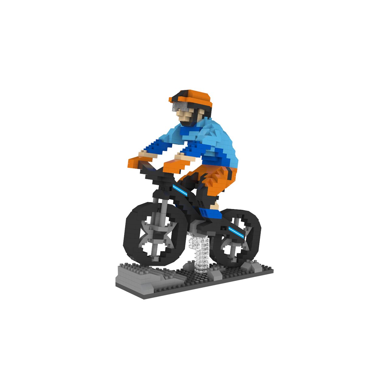 Mini Building Blocks - Mountain Biker