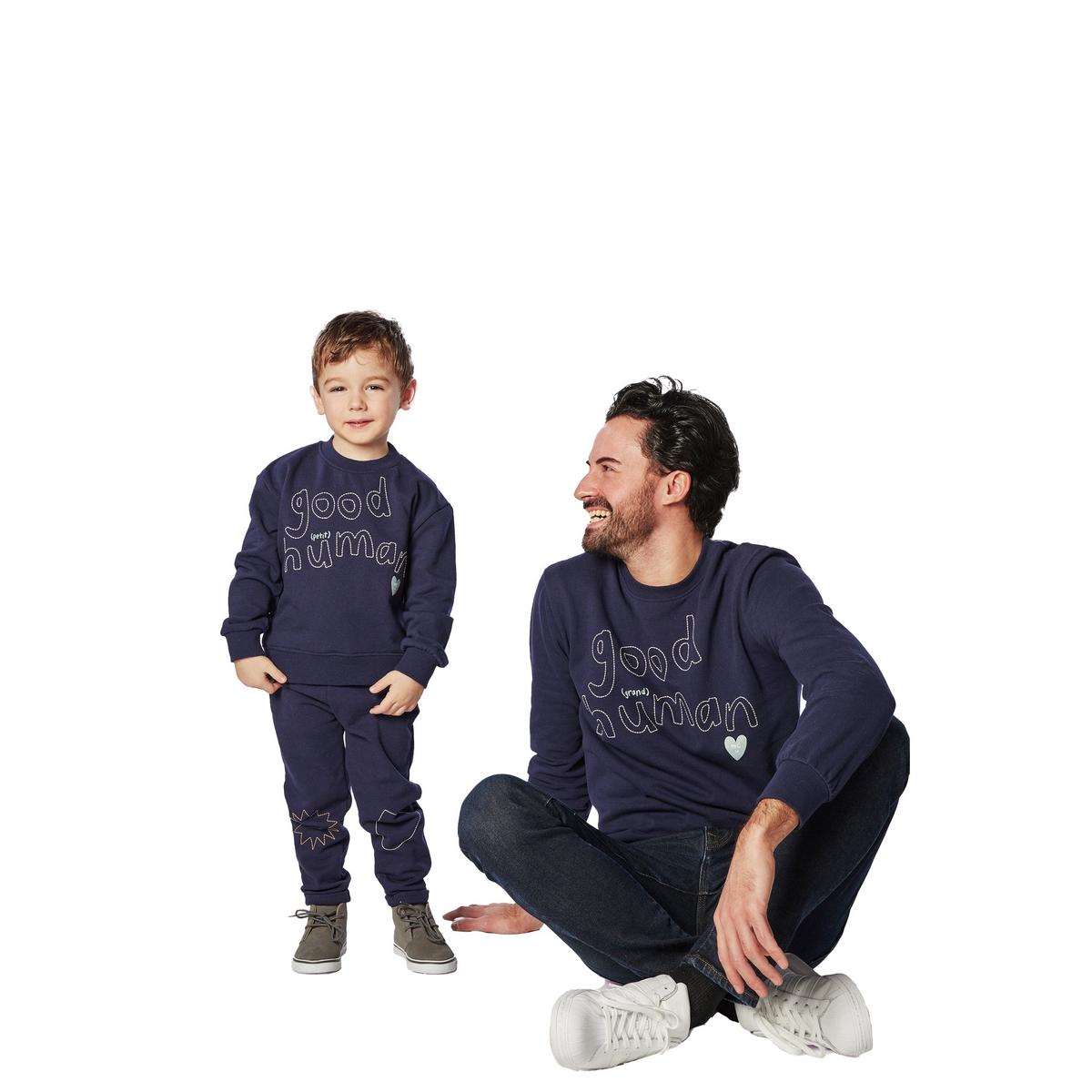 Good Human Kid Sweatshirt - Navy