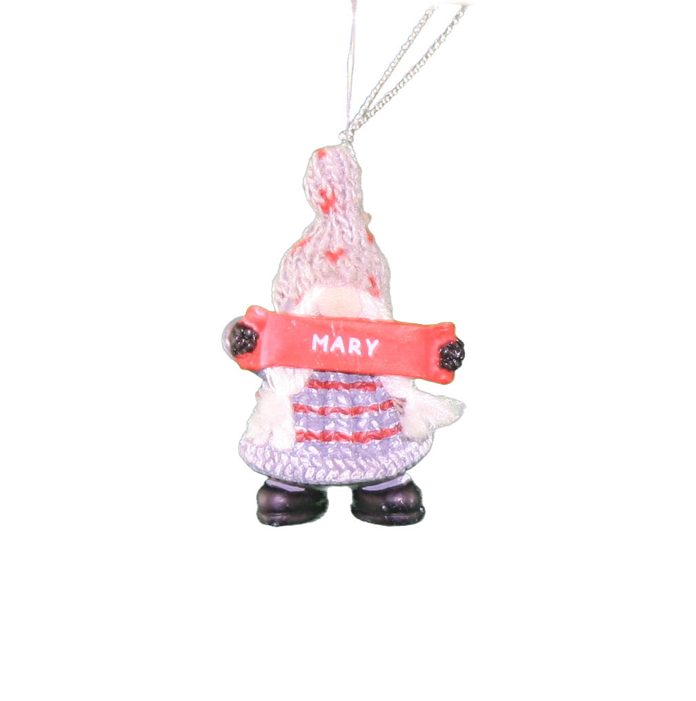 Personalized Gnome Ornament (Letters J-P) - Luke