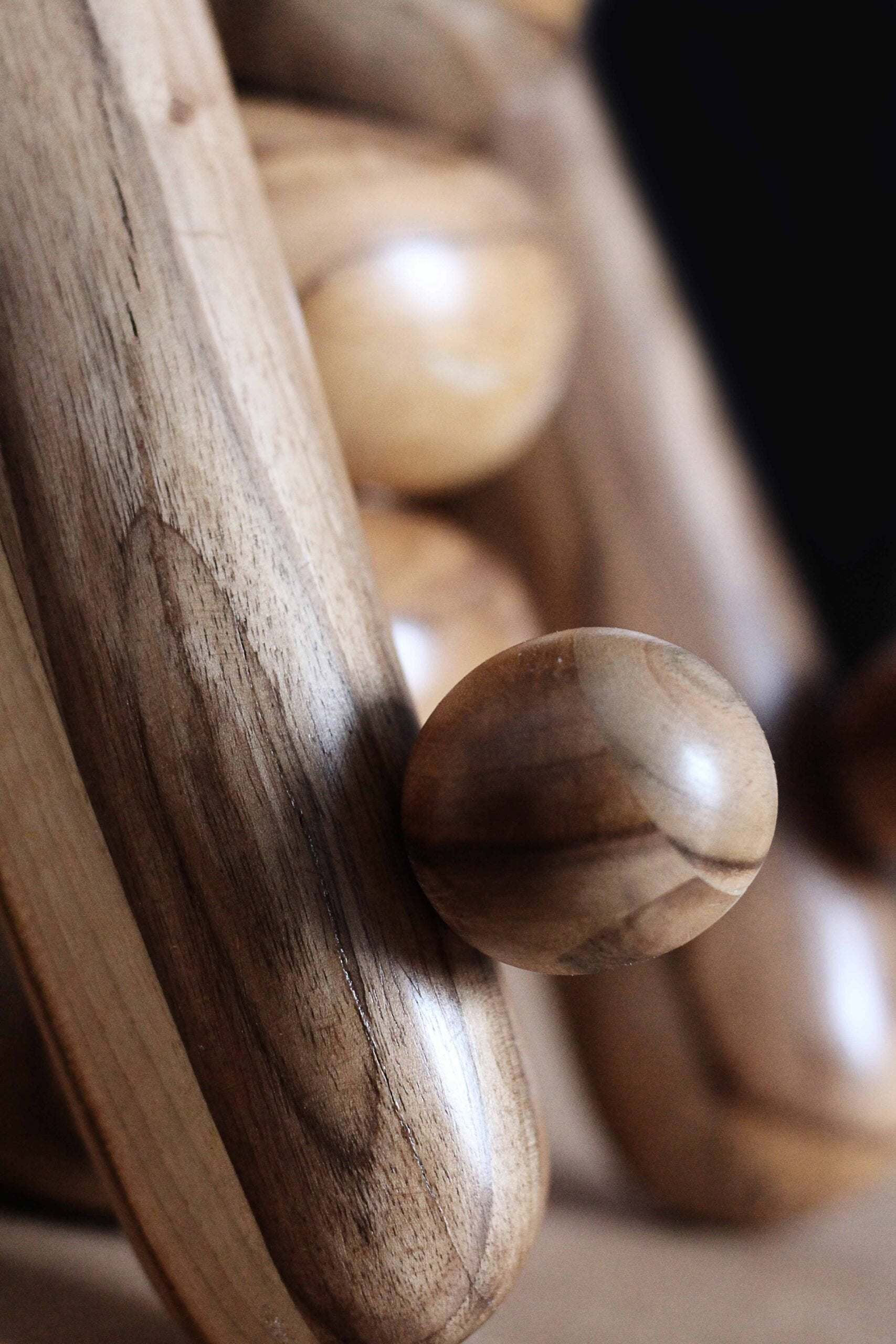 EARTH Totem - Wooden Sculpture