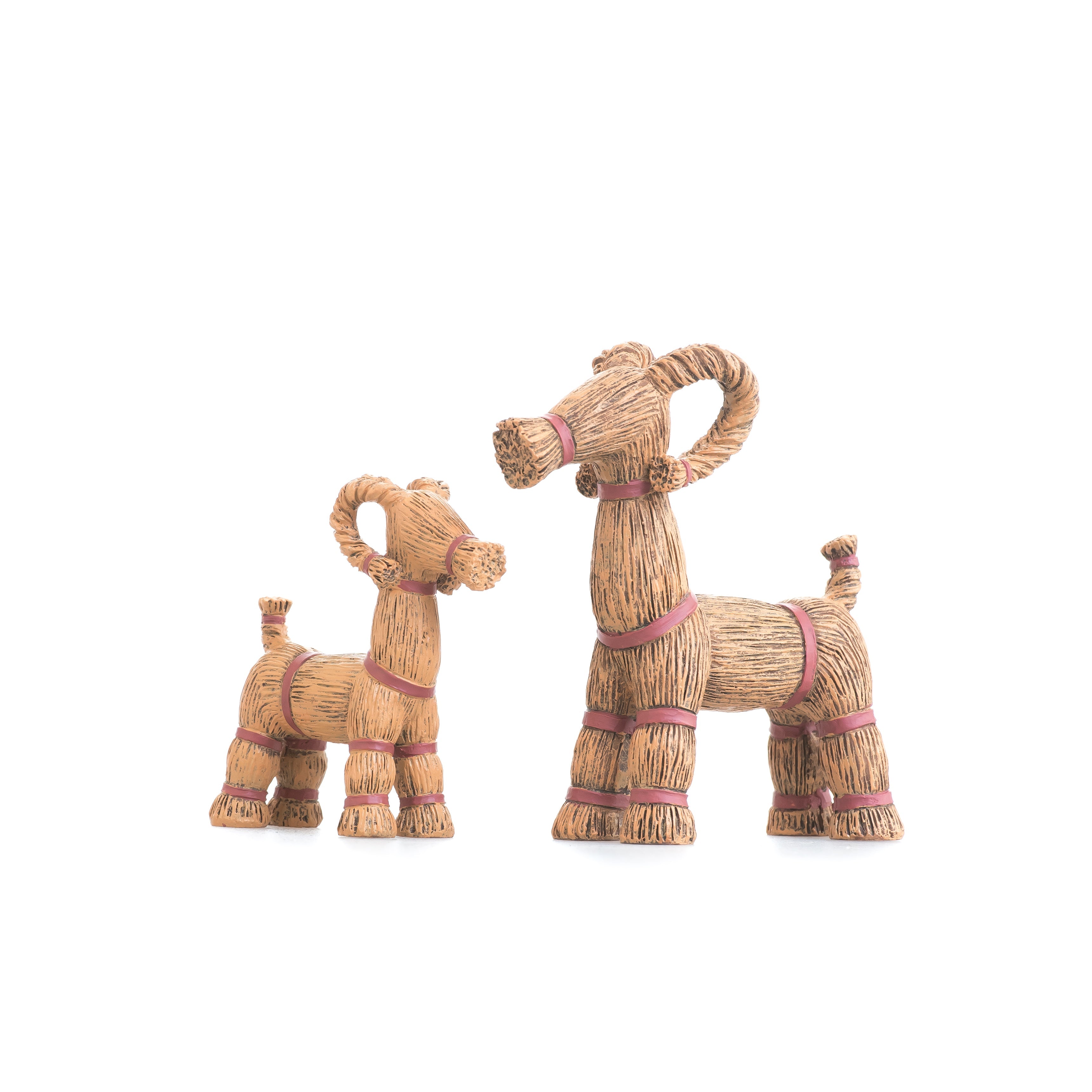 Straw Bucks - Set of 2