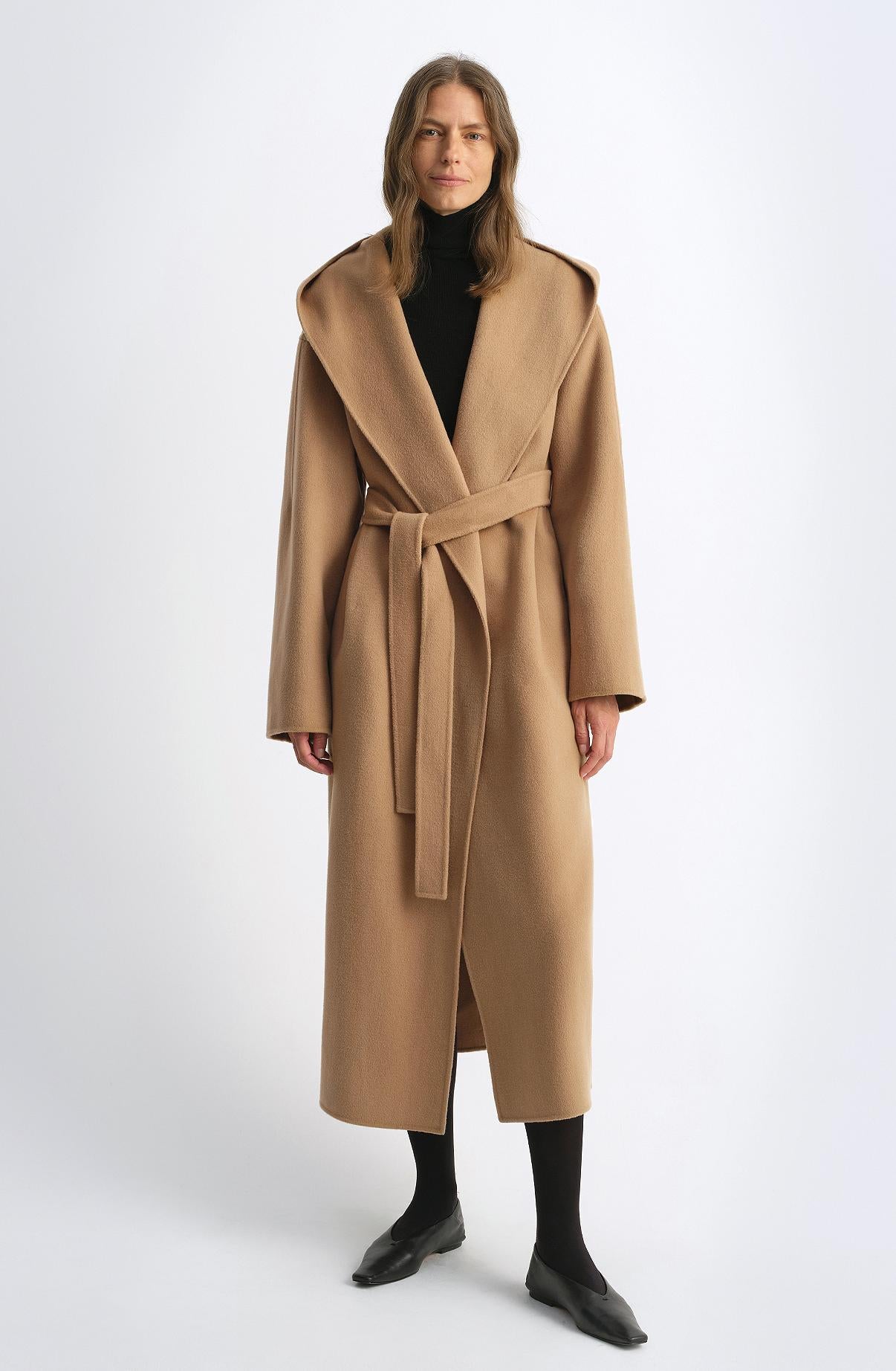 Fireladyfur Women's Hooded Cape | Australian Wool & Cashmere Blend"Magic World"-0