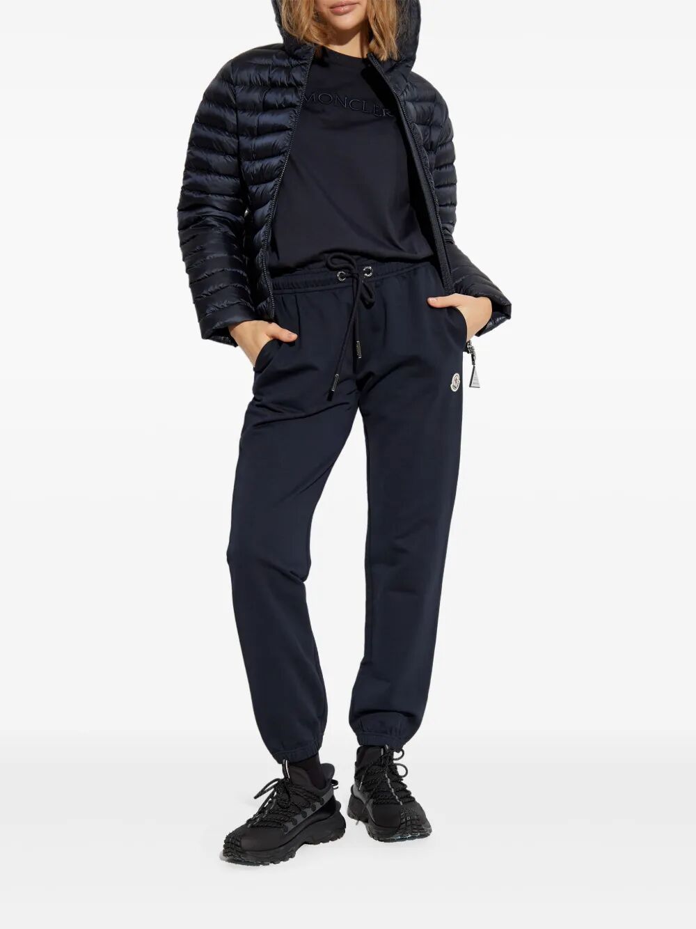 Moncler Women Ige Hooded Lightweight Short Down Jacket