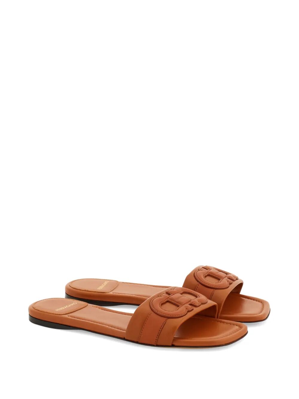 Ferragamo Women Liss Leather Slides