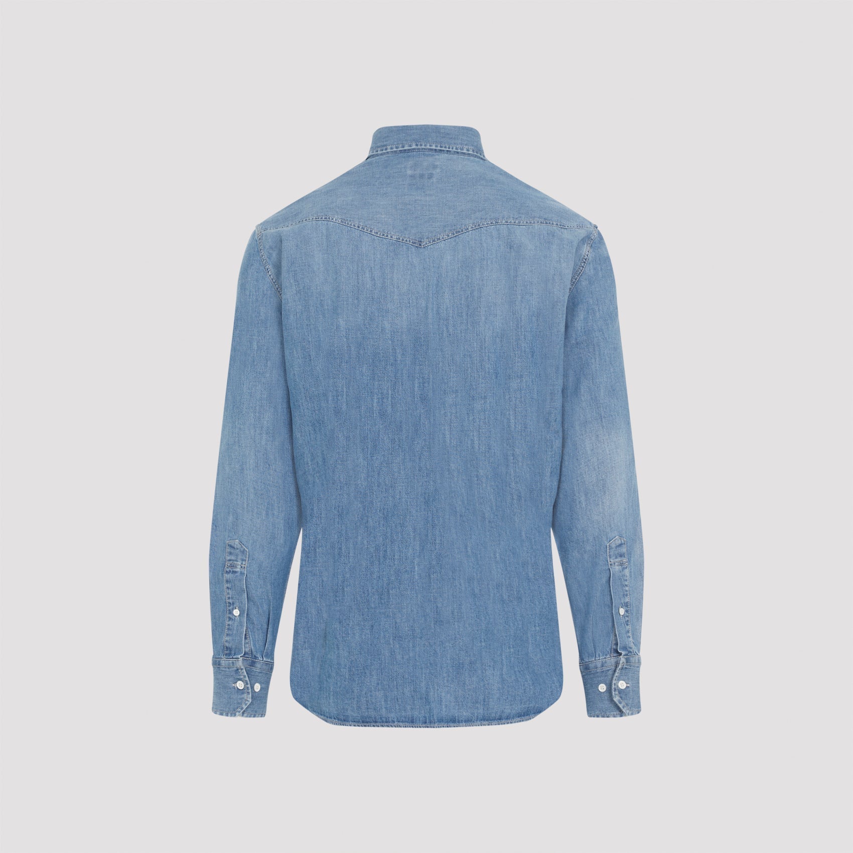 Brunello Cucinelli Denim Shirt Men