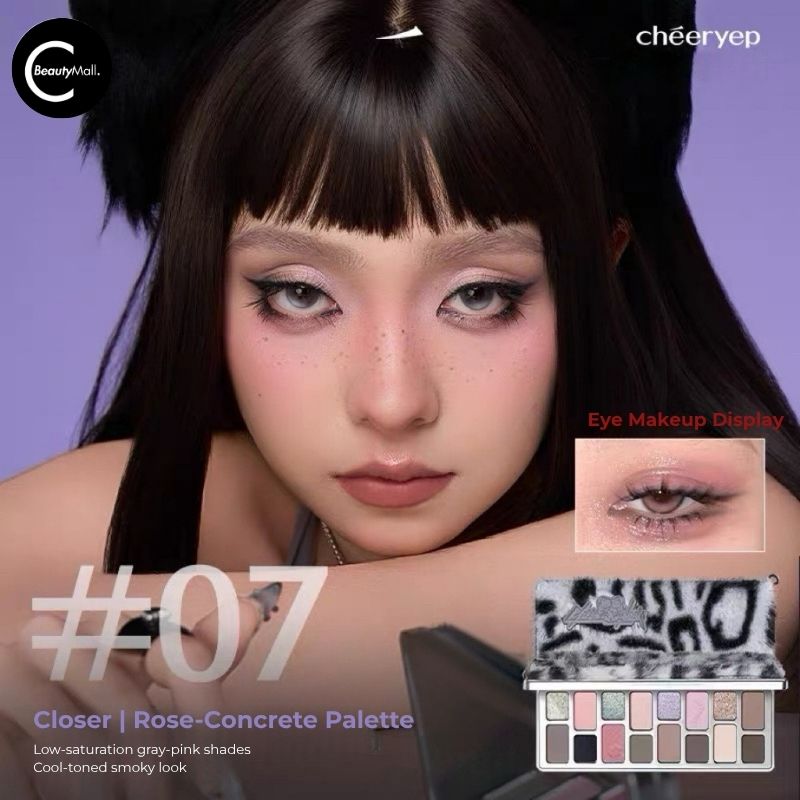 CHEERYEP(QIANYAN) × DODONAMI Limited Edition Plush-Upgraded 16-Color Eyeshadow Palette