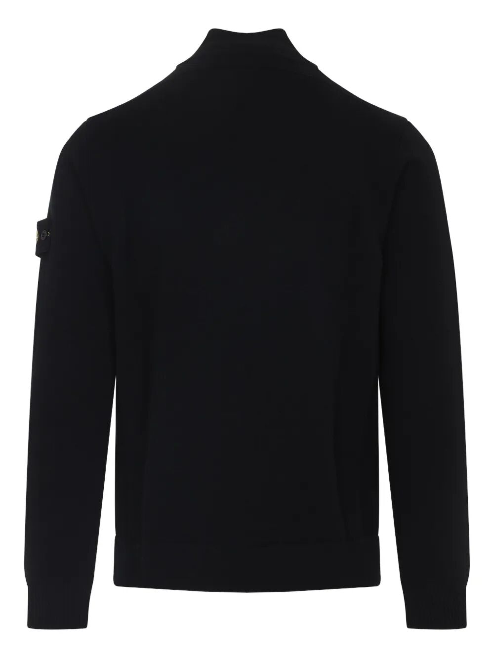 Stone Island Men Full-Zip High-Neck Wool Cardigan