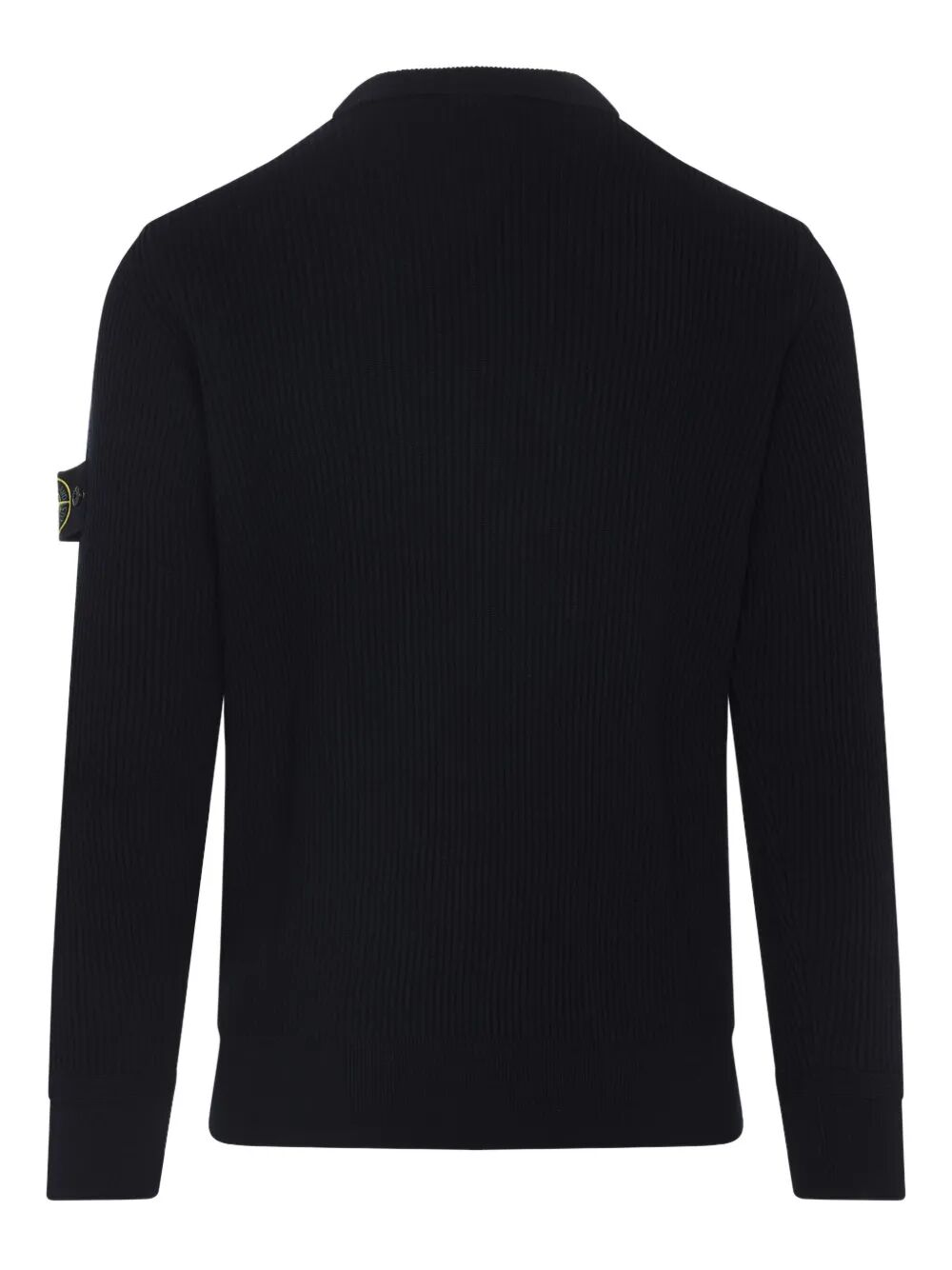 Stone Island Men Ribbed Wool Turtleneck Sweater