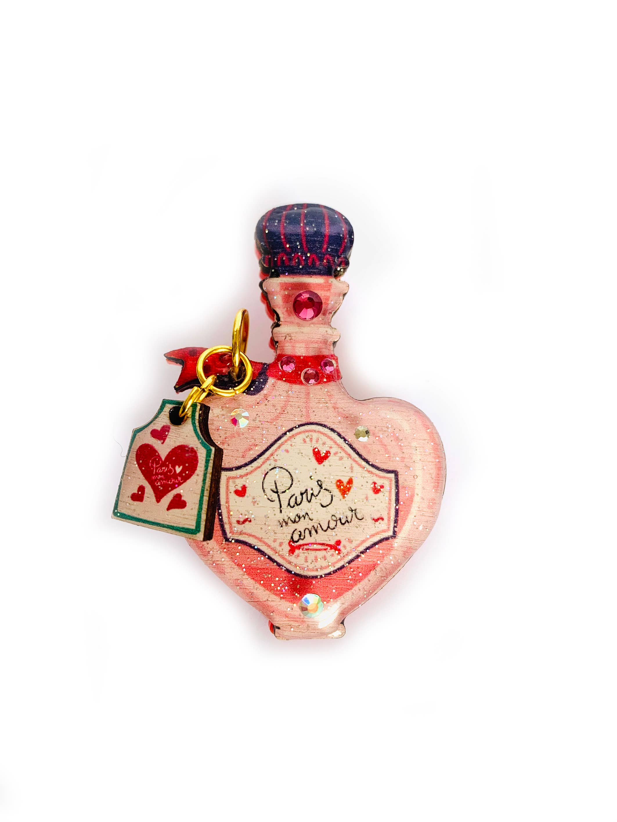 Paris Mon Amour Brooch by Rosie Rose Parker
