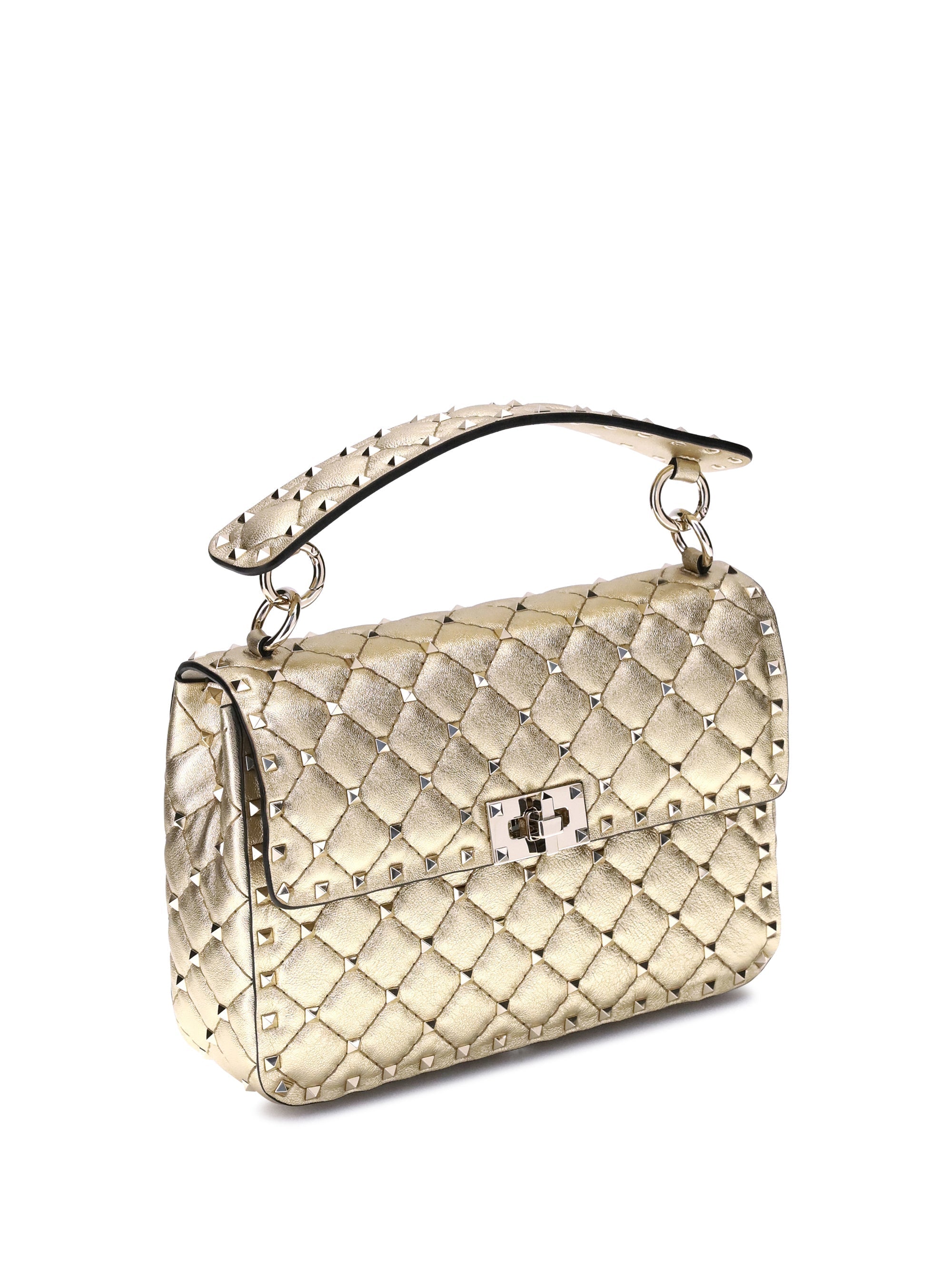 Valentino Garavani Women Medium Rockstud Spike Shoulder Bag