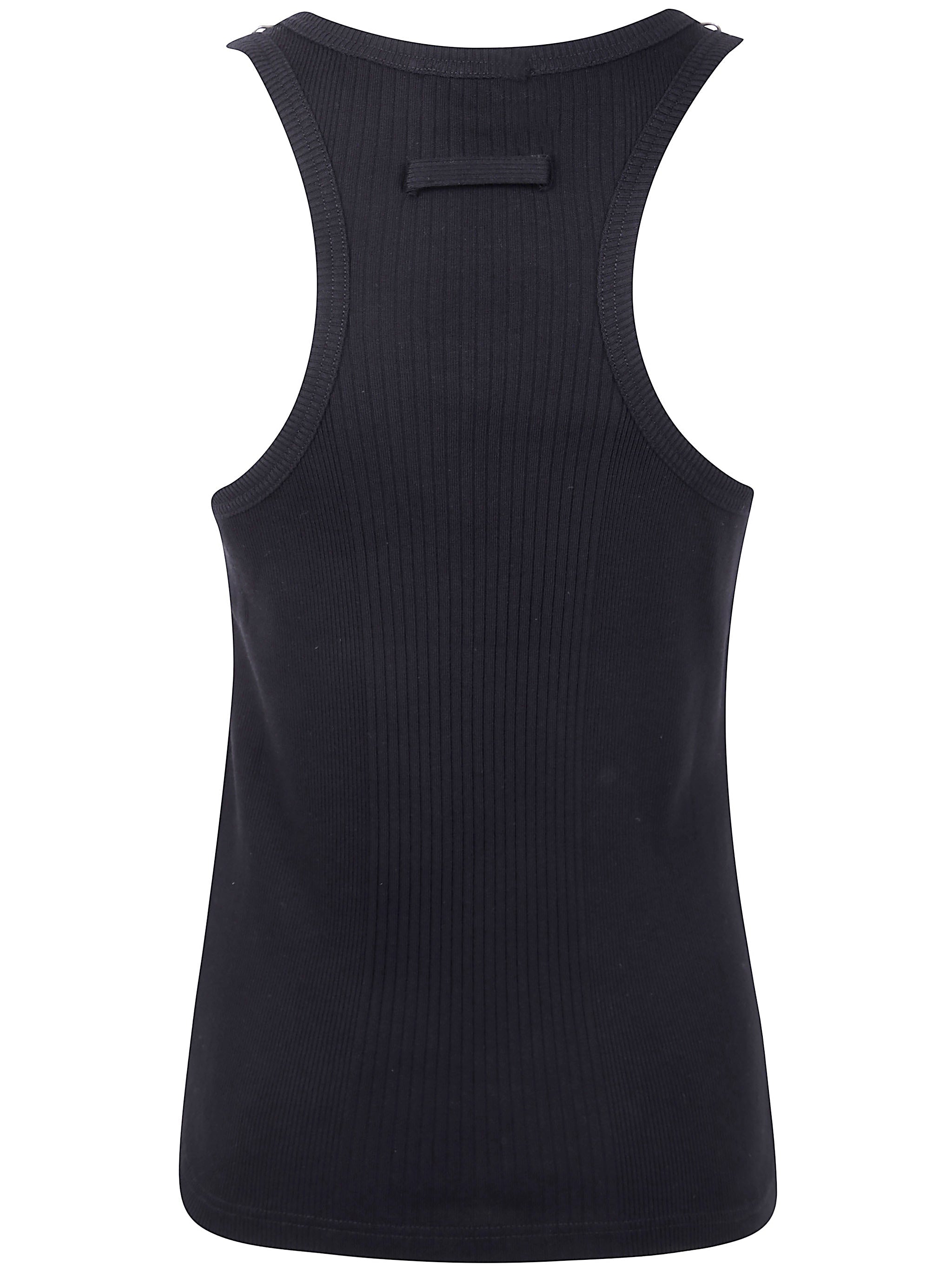 Jean Paul Gaultier Women Tank Top With With Overall Engraved