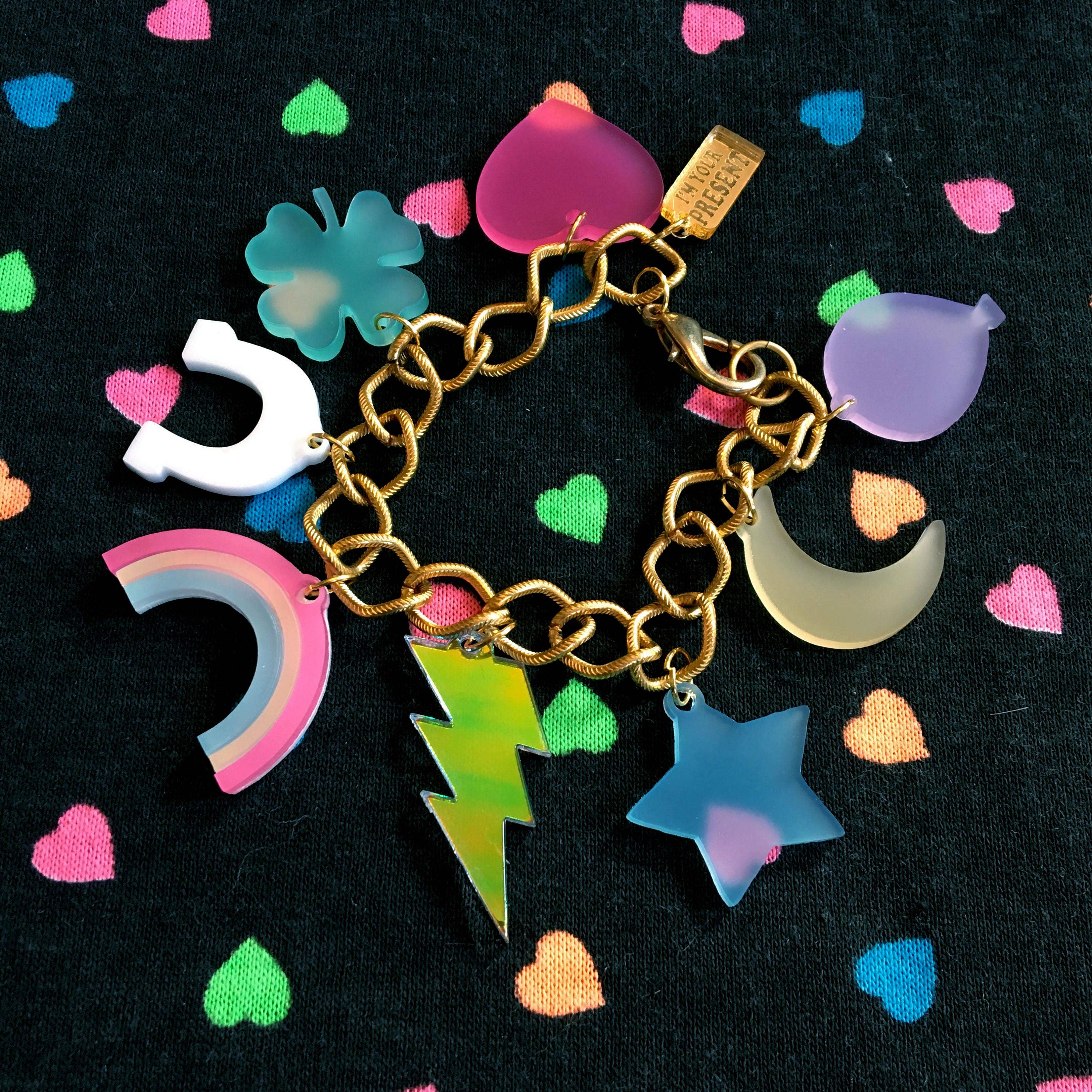 Pastel Lucky Charms Charm Bracelet
