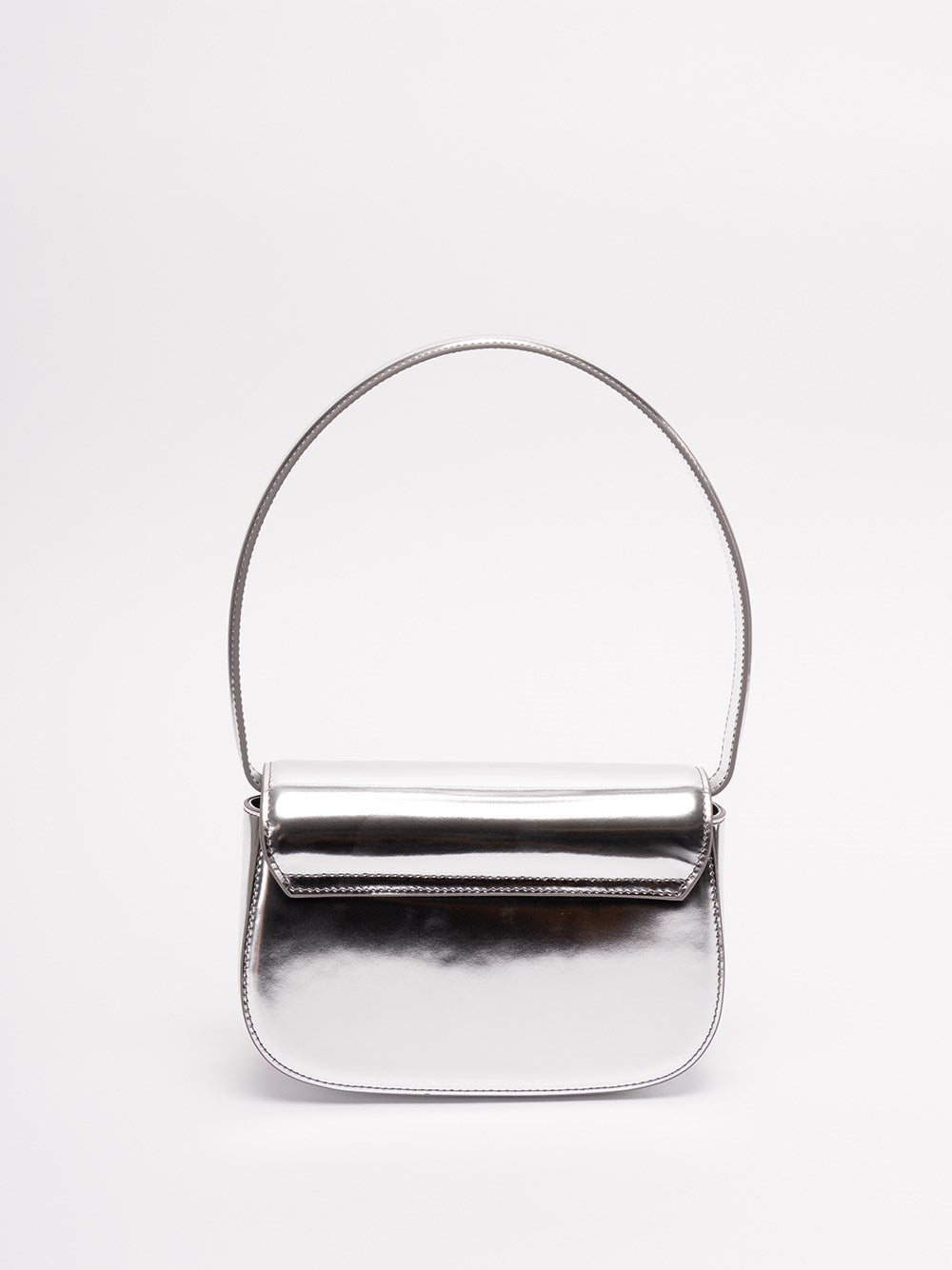 Diesel Women `1Dr` Iconic Shoulder Bag In Mirrored Leather