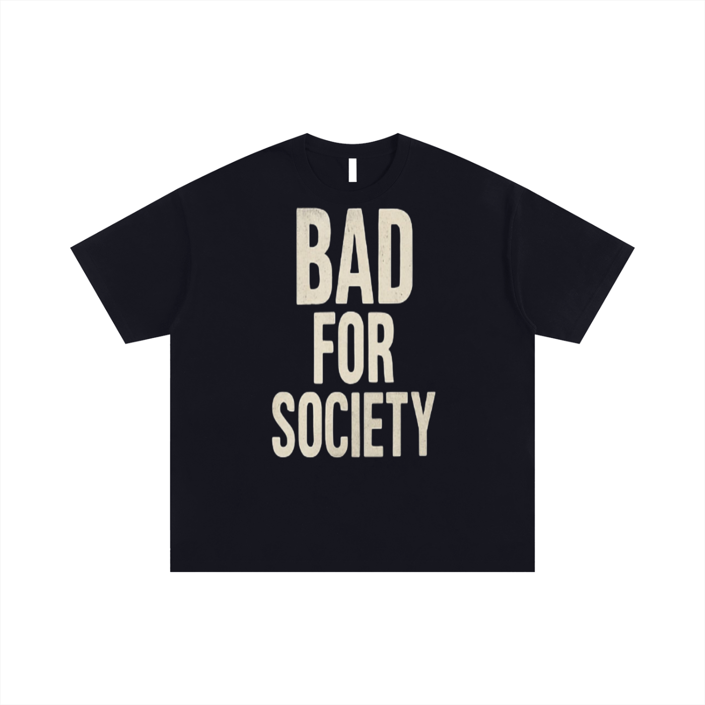 RiCHJVNKIE SOCIETY Bad for Society Oversized Cotton T-Shirt