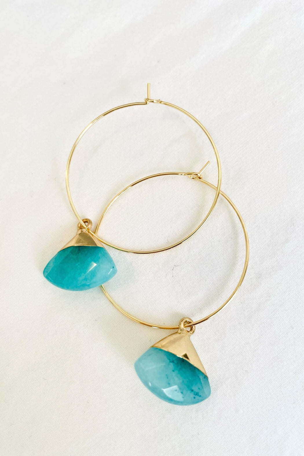 1" Mini Hoop - Biggest Fan Gem - Lg