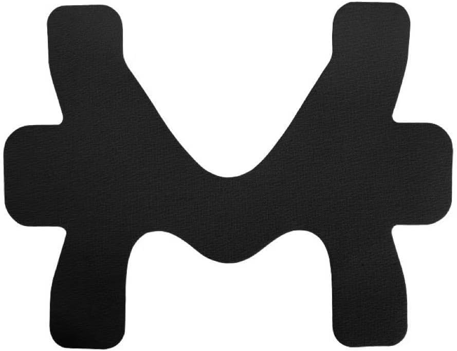 10 - Pcs Precut Kinesiology Tape for Ankle, Cotton Breathable Elastic Athletic Tape, Ankle Sprain Relief, Ligament & Muscle Support（Super Good qualiey） (Yellow)