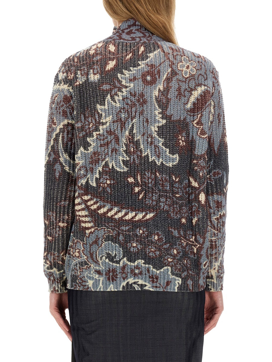Etro Women Printed Wool Sweater
