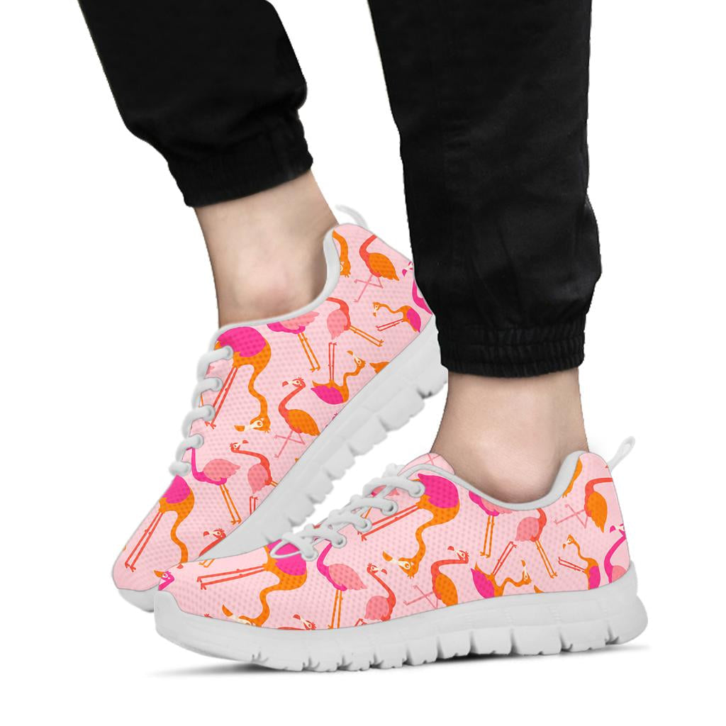 Multicolor Pink Flamingo Sneakers