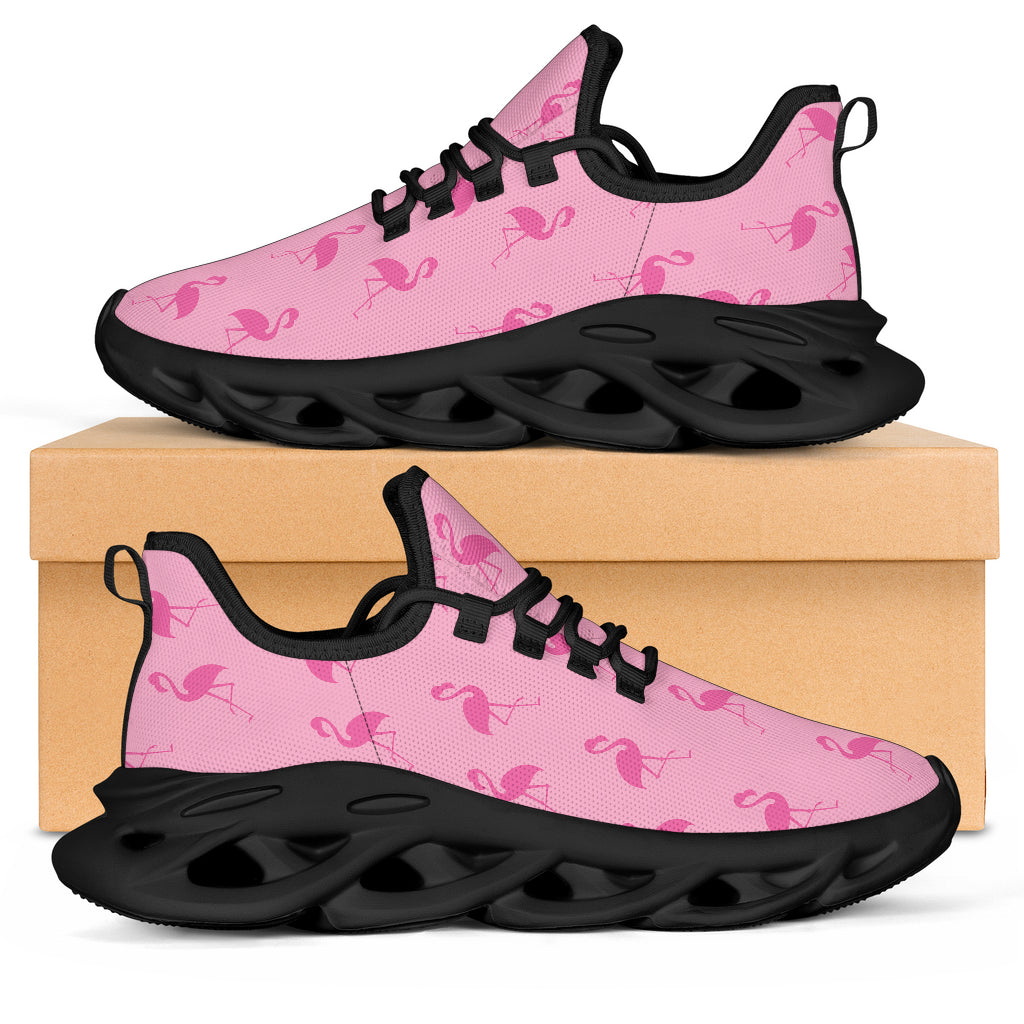 Simple Pink Flamingo M-Sole Sneakers