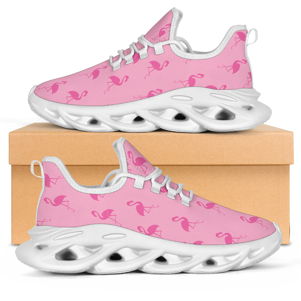 Simple Pink Flamingo M-Sole Sneakers