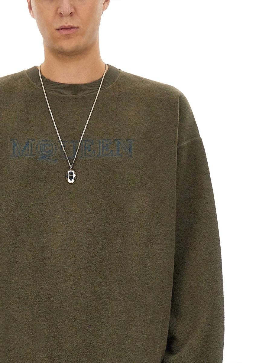 Alexander Mcqueen Men Sweatshirt With Logo