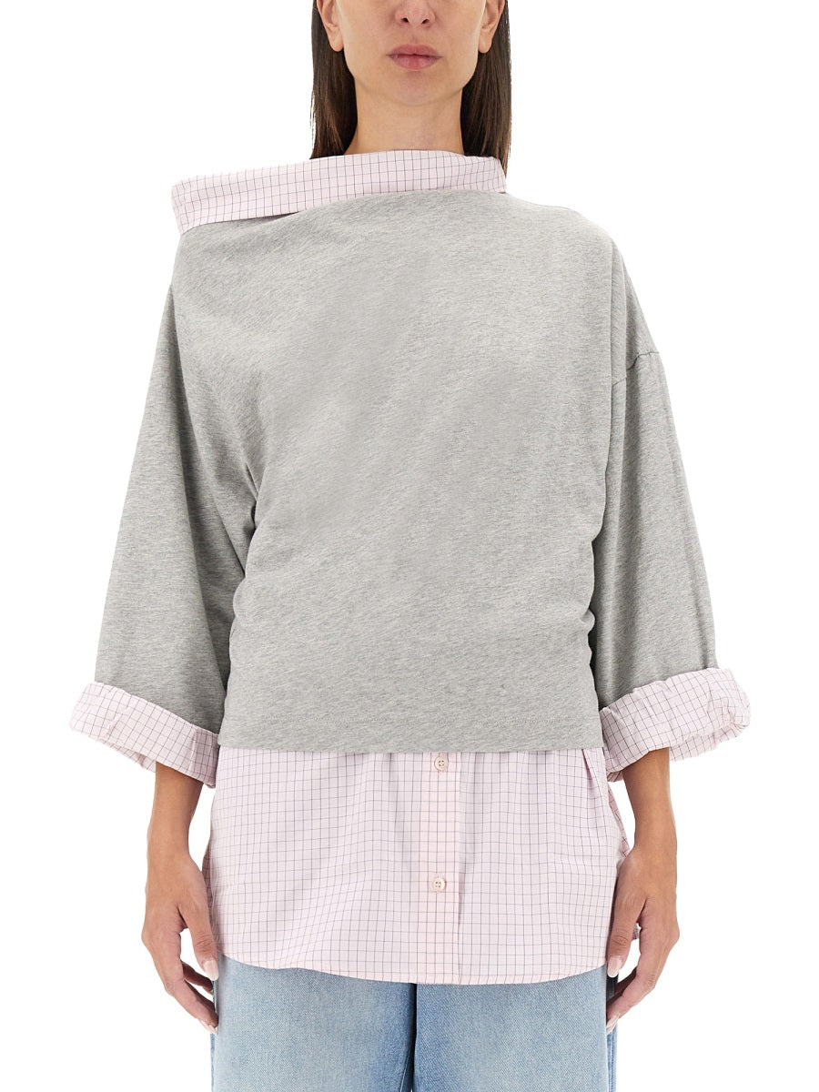 Dries Van Noten Women Cotton Shirt Sweatshirt