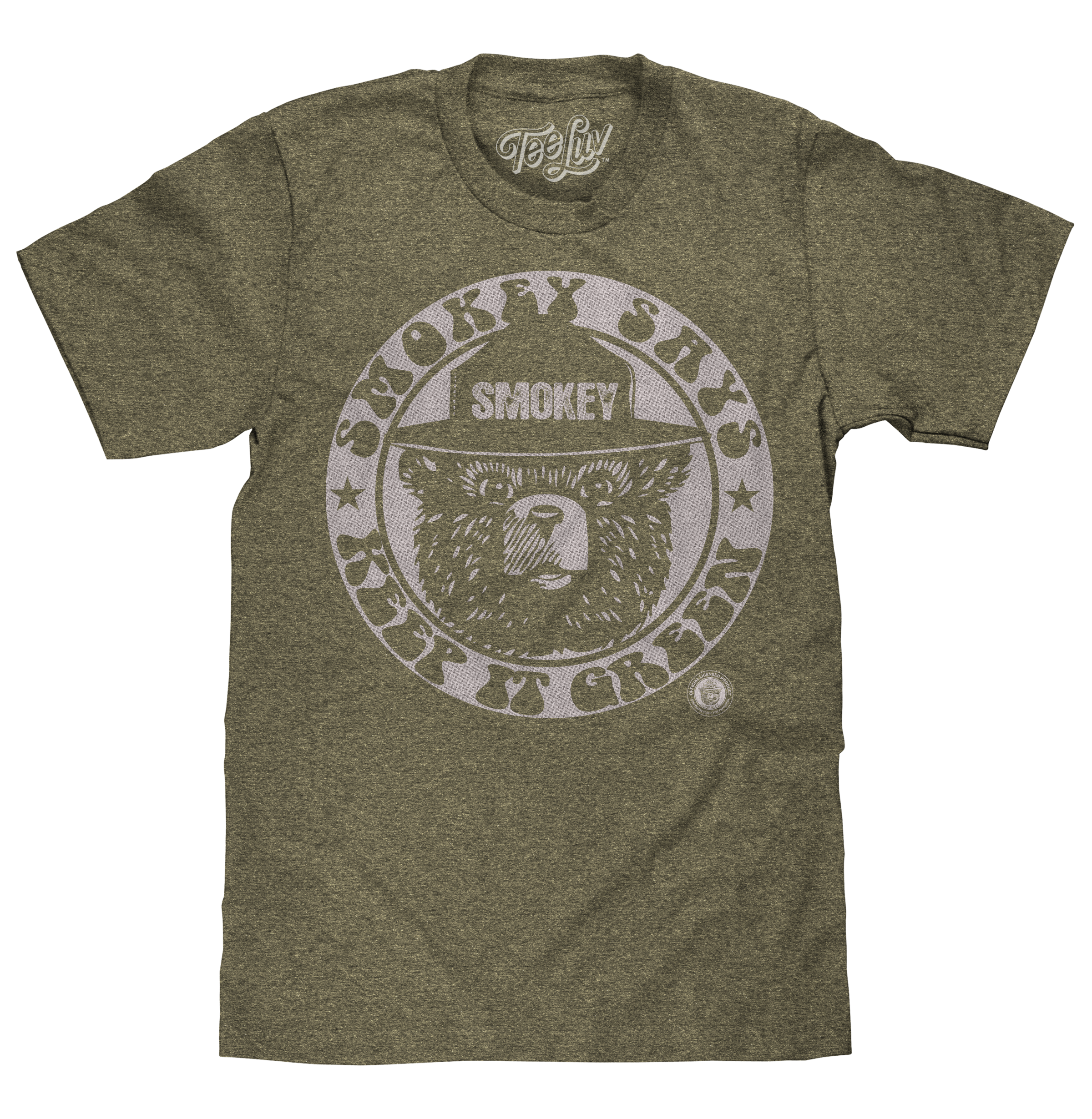 Smokey Bear Keep it Green Logo T-Shirt - Green