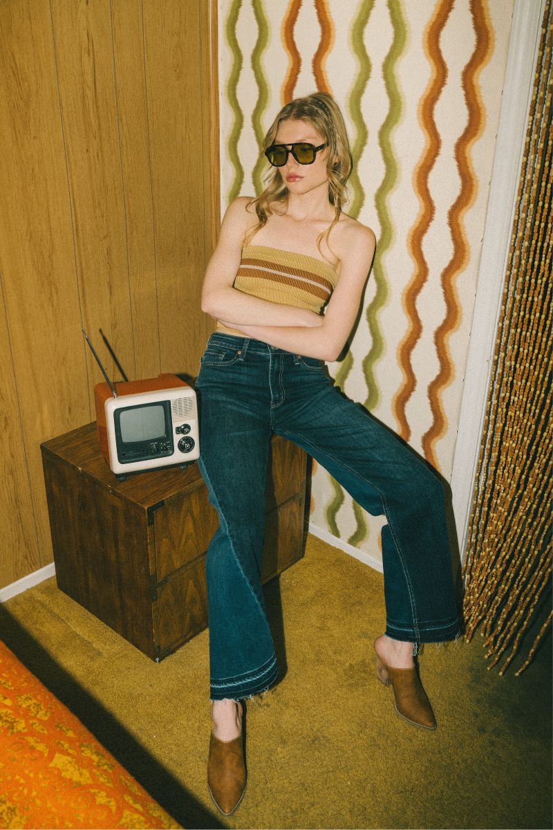 Juliana 90 Wide High Rise Relaxed Wide Leg Jeans