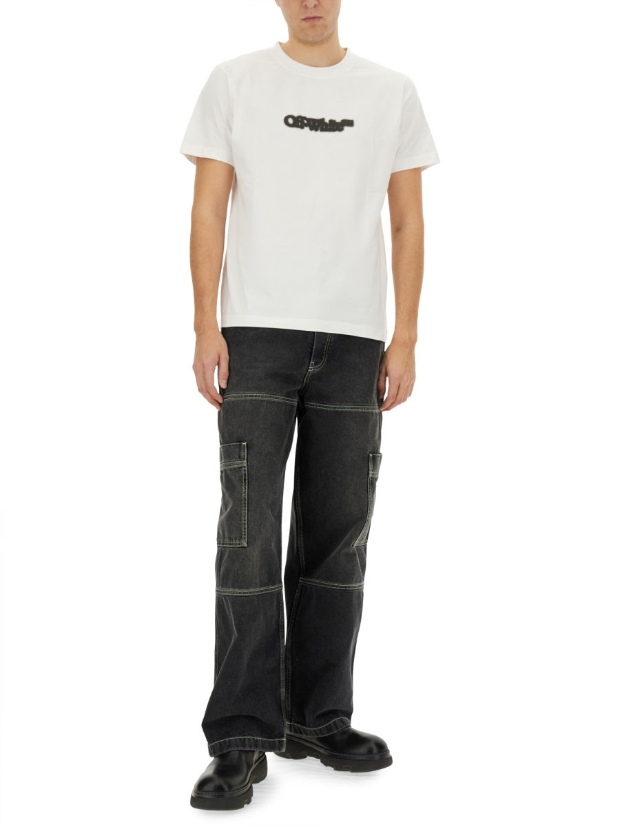 Off-White Men Cargo Jeans