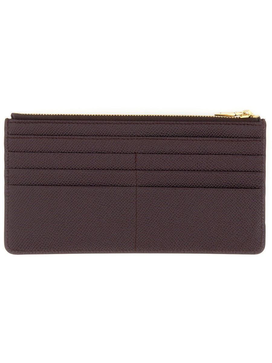 Dolce & Gabbana Women Large Card Holder "Nameplate"