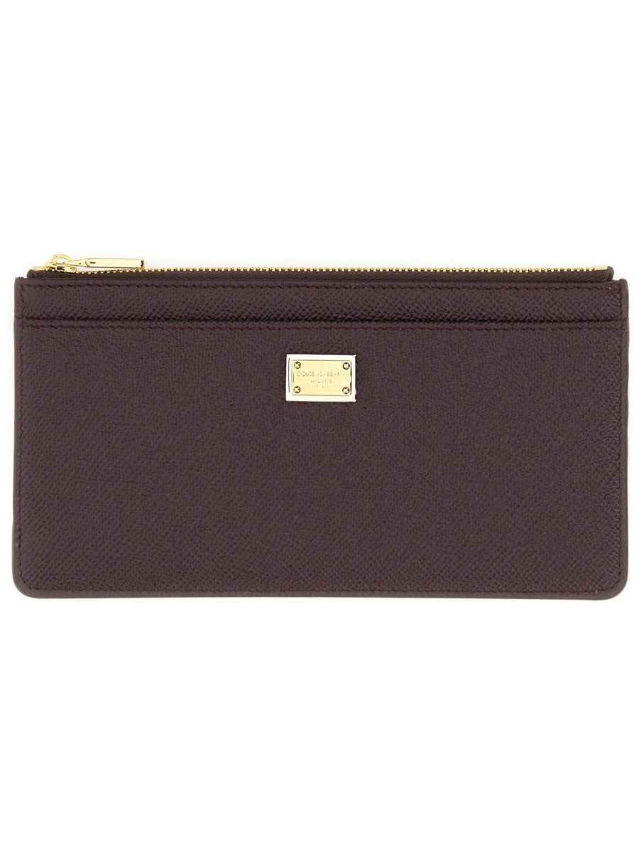 Dolce & Gabbana Women Large Card Holder "Nameplate"